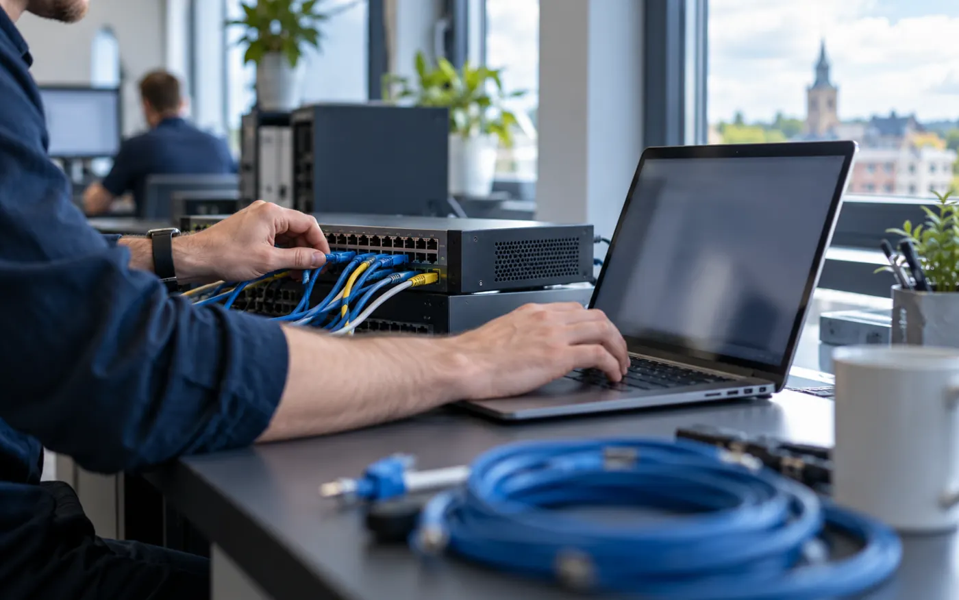 Network equipment being configured